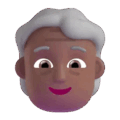 Older Person Emoji Microsoft-teams