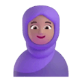 Person With Headscarf Emoji Microsoft-teams