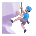 Man Climbing Emoji Microsoft-teams