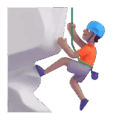 Person Climbing Emoji Microsoft-teams