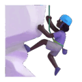 Woman Climbing Emoji Microsoft-teams