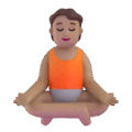 Person In Lotus Position Emoji Microsoft-teams