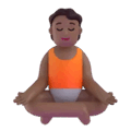 Person In Lotus Position Emoji Microsoft-teams