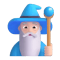 Man Mage Emoji Microsoft-teams
