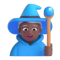 Woman Mage Emoji Microsoft-teams