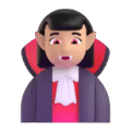 Woman Vampire Emoji Microsoft-teams