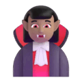 Woman Vampire Emoji Microsoft-teams