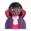 Woman Vampire Emoji Microsoft-teams