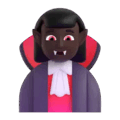 Woman Vampire Emoji Microsoft-teams