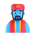 Man Genie Emoji Microsoft-teams