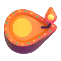 Diya Lamp Emoji Microsoft-teams