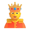Person With Crown Emoji Microsoft-teams