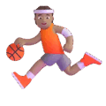 Person Bouncing Ball Emoji Microsoft-teams