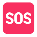 Sos Button Emoji Windows