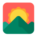 Sunrise Over Mountains Emoji Windows
