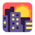 Sunset Emoji Windows
