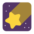 Shooting Star Emoji Windows