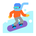 Snowboarder Emoji Windows