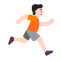 Person Running Facing Right Emoji Windows