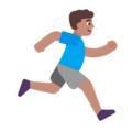 Man Running Facing Right Emoji Windows