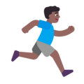 Man Running Facing Right Emoji Windows