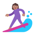 Woman Surfing Emoji Windows