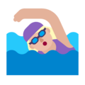 Woman Swimming Emoji Windows
