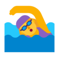 Woman Swimming Emoji Windows