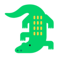 Crocodile Emoji Windows
