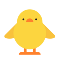 Front Facing Baby Chick Emoji Windows