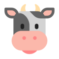 Cow Face Emoji Windows