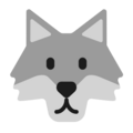 Wolf Emoji Windows