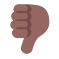Thumbs Down Emoji Windows