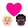 Couple With Heart Man Man Emoji Windows