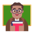 Man Teacher Emoji Windows