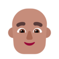 Man Bald Emoji Windows