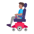 Man In Motorized Wheelchair Emoji Windows