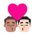 Kiss Man Man Emoji Windows