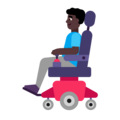 Man In Motorized Wheelchair Emoji Windows