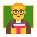 Man Teacher Emoji Windows