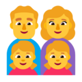 Family Man Woman Girl Girl Emoji Windows