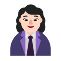 Woman Office Worker Emoji Windows