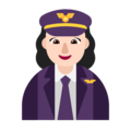 Woman Pilot Emoji Windows
