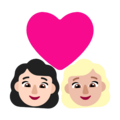 Couple With Heart Woman Woman Emoji Windows