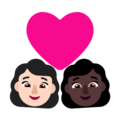 Couple With Heart Woman Woman Emoji Windows