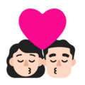 Kiss Woman Man Emoji Windows