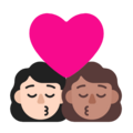 Kiss Woman Woman Emoji Windows