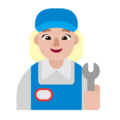 Woman Mechanic Emoji Windows