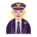 Woman Pilot Emoji Windows
