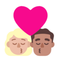 Kiss Woman Man Emoji Windows